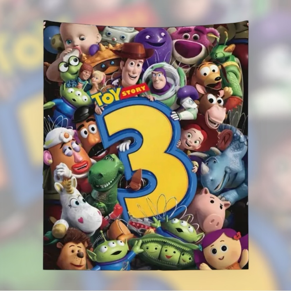 NIB Disney Toy Story Fleece Blanket